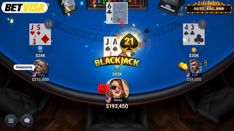 Những lưu ý quan trọng khi chơi Blackjack tại BetVisa