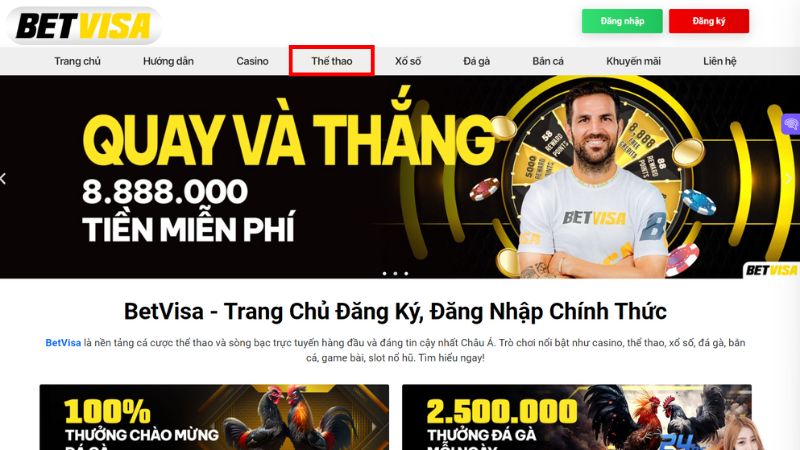 Cách tham gia các kèo thể thao tại UG Sports